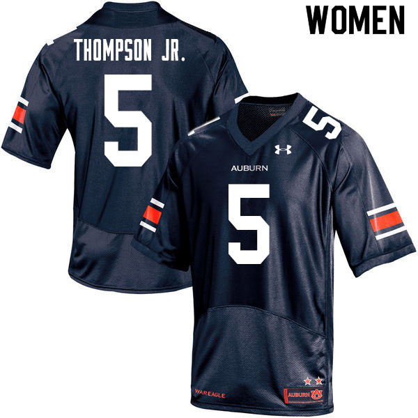 Women #5 Chris Thompson Jr. Auburn Tigers College Football Jerseys Sale-Navy